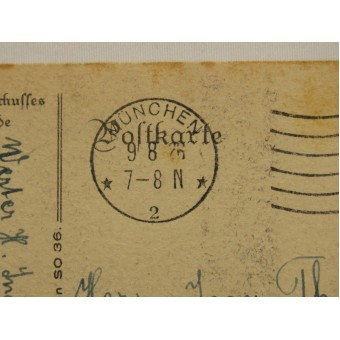 Postcard Zeppelin-Eckener-Fund- Zeppelin-Eckener-Spende des Deutschen Volkes. Espenlaub militaria